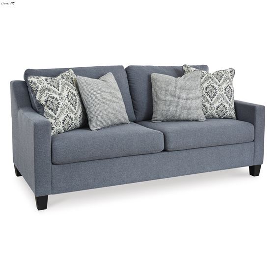 Lemly Twilight Blue Fabric Sofa 36702 By BenchCraft
