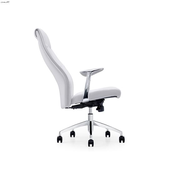 Arena White Office Chair - 3