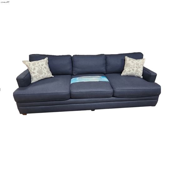 NAVY 94" Sofa - Klaussner Custom Sofa - FLOOR SAMPLE