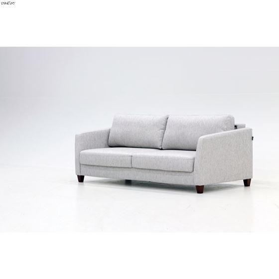 Monika Queen Size Sofa Sleeper Light Grey Side