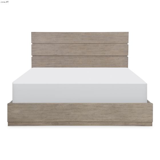 Milano by Rachael Ray Sandstone Queen Panel Bed-3
