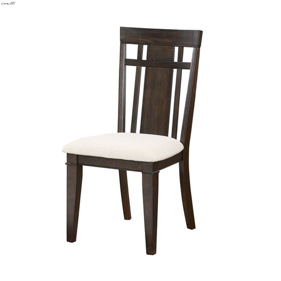Makah Brown Upholstered Dining Side Chair 5496S