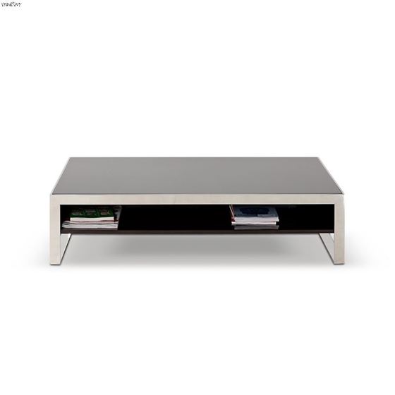 Noble Modern Ebony Lacquer Coffee Table-3