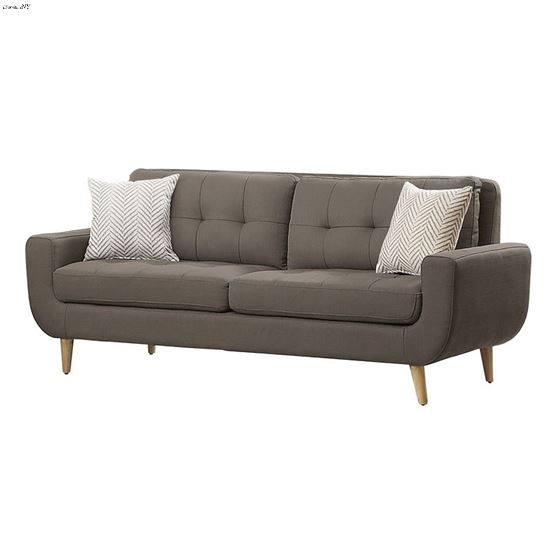Deryn Grey Fabric Sofa 8327GY-3 by Homelegance 2