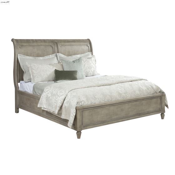 The Savona Collection King Anna Sleigh Bed by American Drew