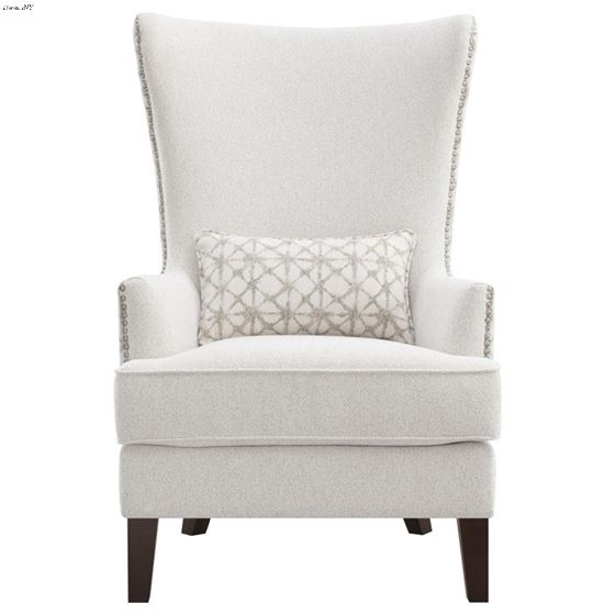 Pippin Latte Fabric Wingback Accent Chair 90406-3