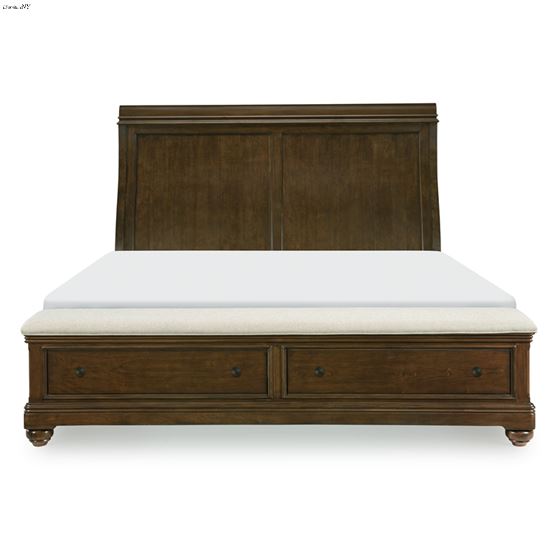 Coventry King Sleigh Bed with Upholstered Storag-3