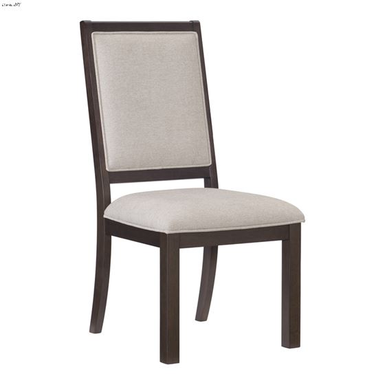 Josie Espresso Upholstered Dining Side Chair 5718S