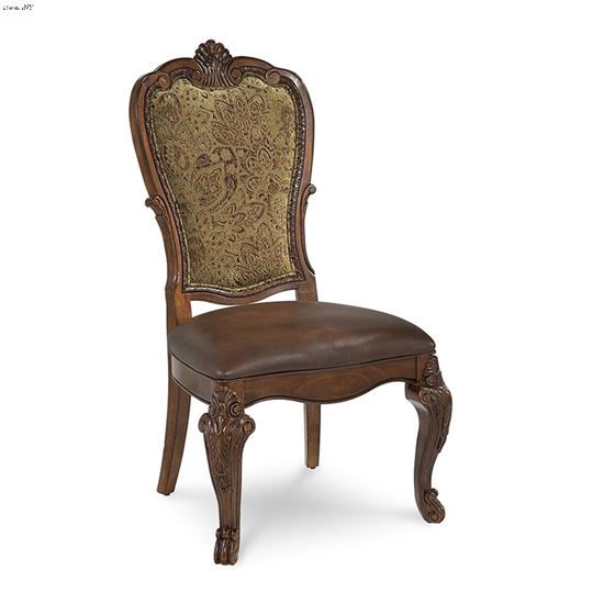 A.R.T. Furniture Old World Upholstered Back Side Chair