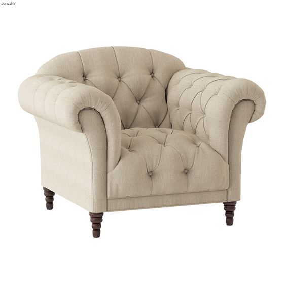 St. Claire Beige Fabric Chair 8469-1 By Homelegance
