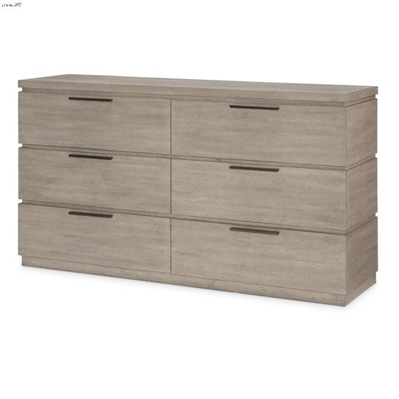 Milano by Rachael Ray Sandstone Six Drawer Dresser By Legacy Classic