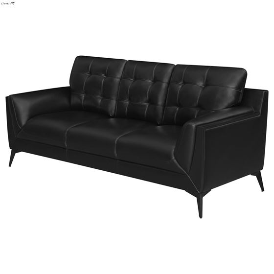 Moira Black Tufted Sofa 511131-3