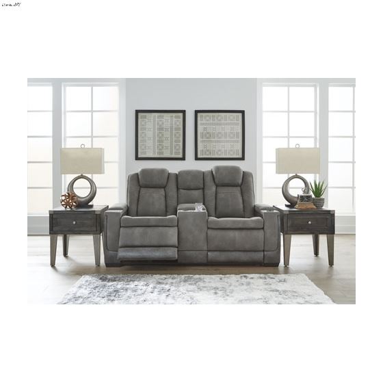 NextGen Slate DuraPella Power Reclining Loveseat-3