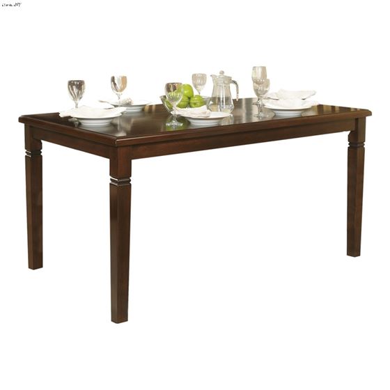 Devlin Rectangle Espresso Dining Table 2538-60 by Homelegance