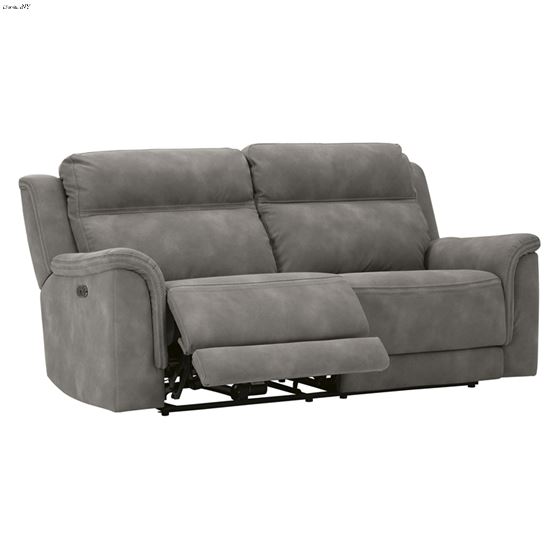 NextGen DuraPella Slate Power Reclining Sofa 5930147 By Ashley Signature Design