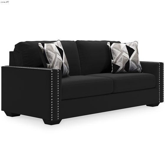 Gleston Onyx Velvet Sofa 12206 By Ashley Signature Design