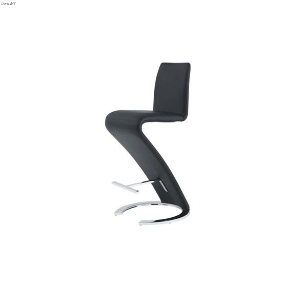 Modern Black Bar Stool D9002BS by Global Furniture USA