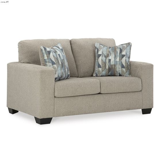 Deltona Parchment Fabric Loveseat 51204 By Ashley Signature Design