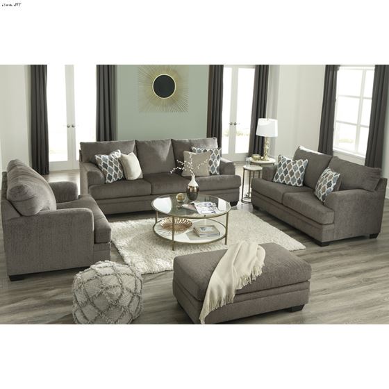 Dorsten Slate Fabric Oversized Chair 77204-3
