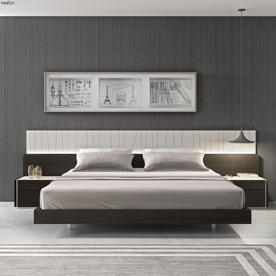 Porto Wenge Premium Panel Bed-3