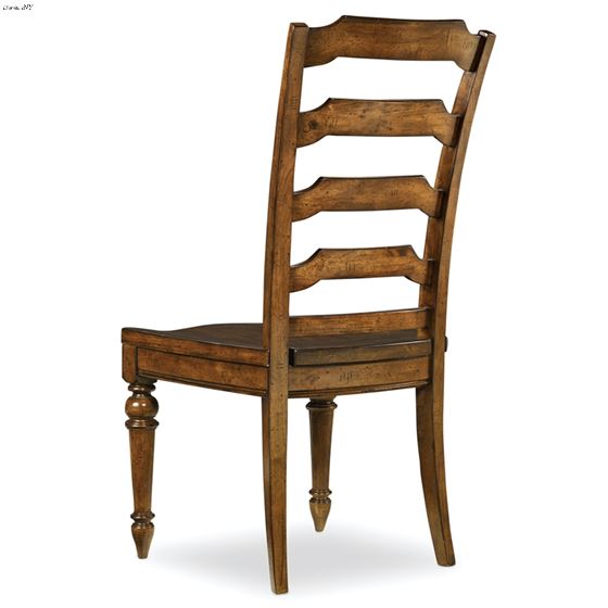 Tynecastle Chestnut Ladderback Side Chair - Set of 2 By Hooker Furniture