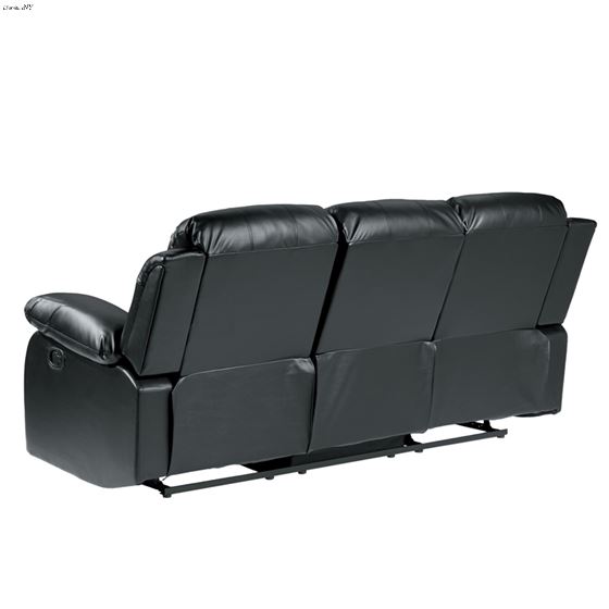 Granley Black Reclining Sofa 9700BLK-3 Back