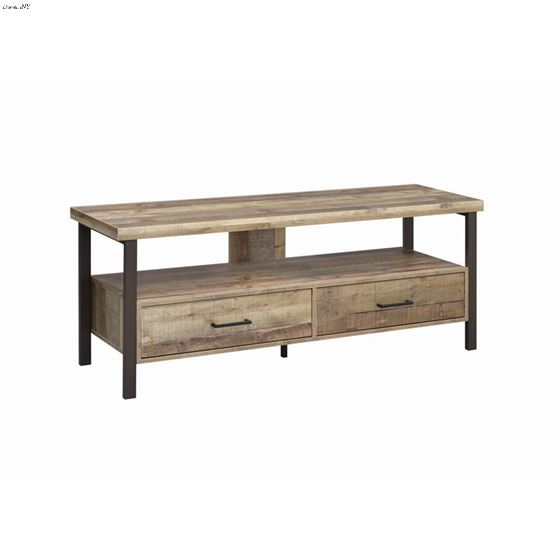 Weathered Pine 59 inch 2 Drawer TV Stand 721881 By Coaster