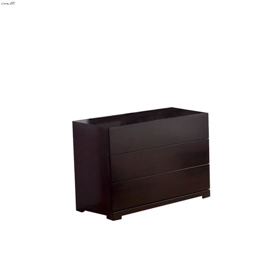 Zen Espresso 3 Drawer Dresser