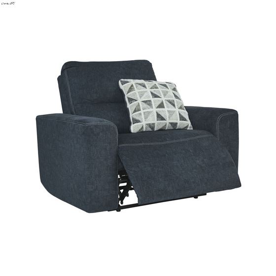 Paulestein Denim Fabric Power Reclining Chair 1550482 By Ashley Signature Design