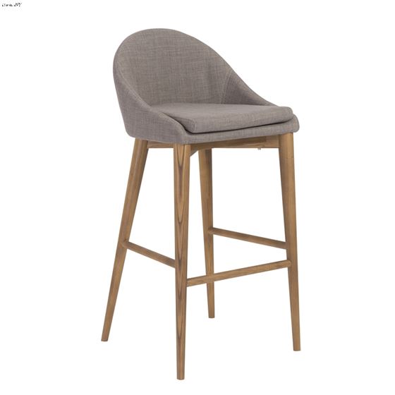 Baruch Dark Grey Counter Stool 38677DKGRY by Euro Style