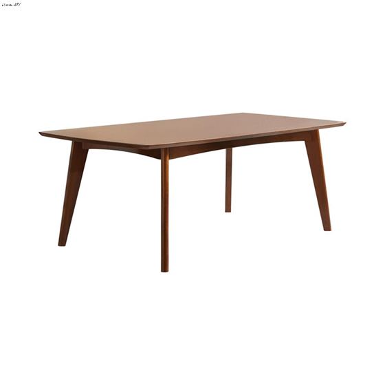 Malone Dark Walnut Rectangle Dining Table 105351 By Coaster