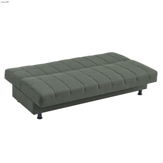 Sasta Green Convertible Sofa Bed with Storage-3