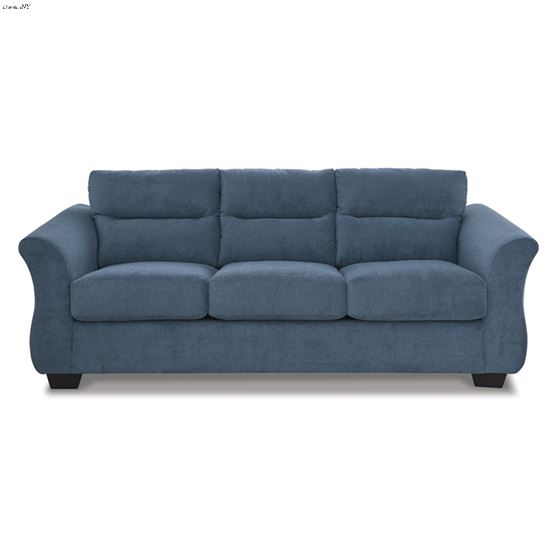 Miravel Indigo Fabric Queen Sofa Bed 46205-3