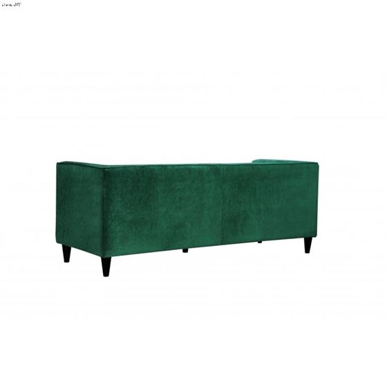 Taylor Emerald Green Velvet Tufted Sofa Taylor_Sofa_Emerald Green by Meridian Furniture 3
