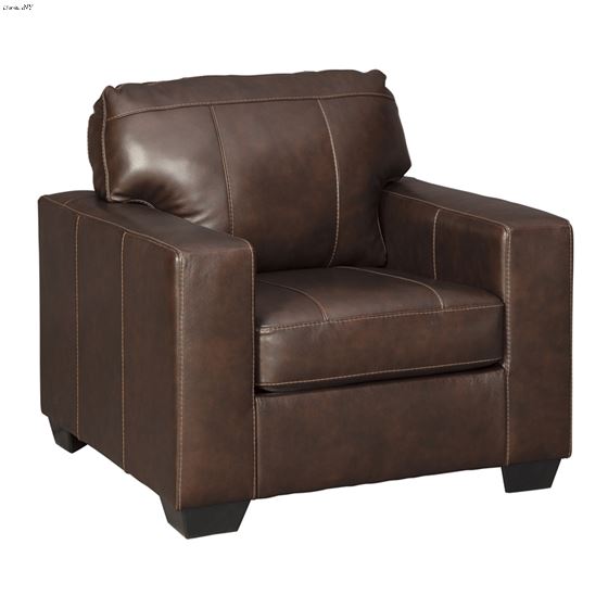 Morelos Chocolate Leather Chair 3450220 By Ashley Signature Design