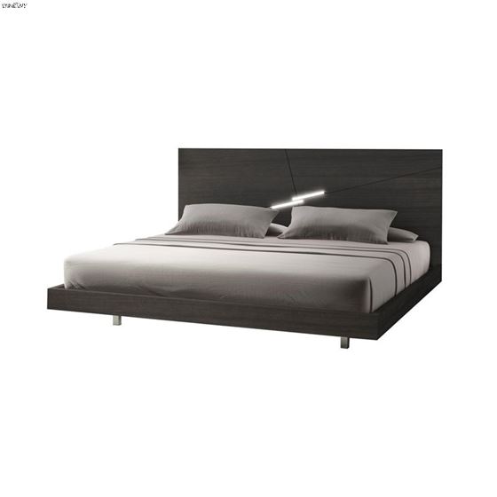 Faro Wenge Premium Panel Platform Bed by JM Furniture