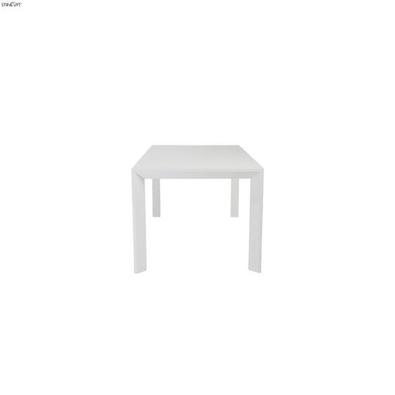 Adara High Gloss White Lacquer Dining Table 3