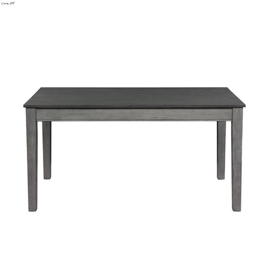 Armhurst Distressed Grey Dining Table 5706-60 by Homelegance Font