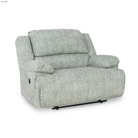 McClelland Grey Fabric Oversized Recliner 29302 By Ashley Signature Design
