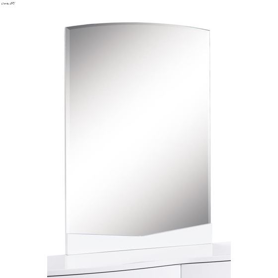 Aurora White Bedroom Mirror only