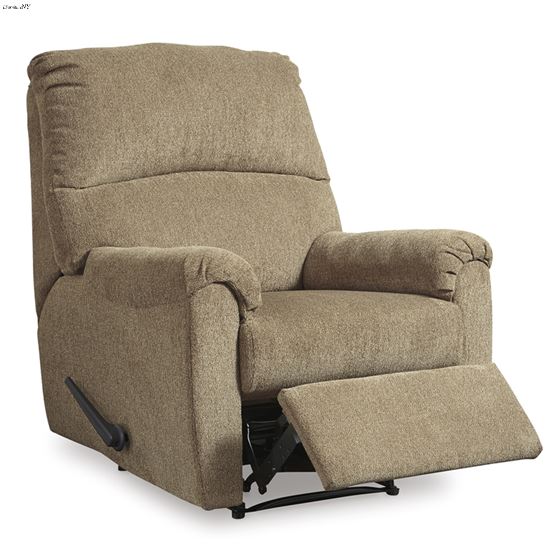 Nerviano Mocha Fabric Recliner 10801 By Ashley Signature Design