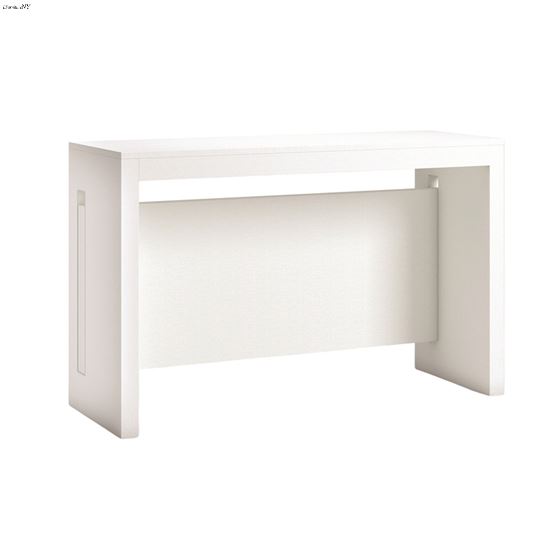Elasto Extendable White Console Dining Table