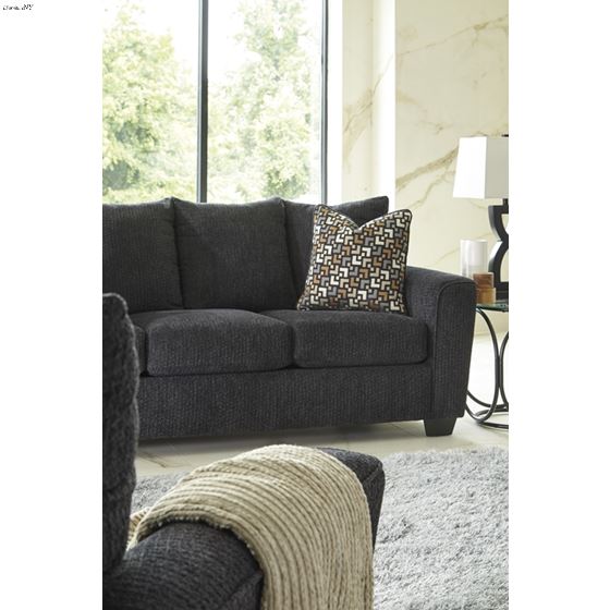 Wixon Slate Grey Fabric Sofa 57002-3