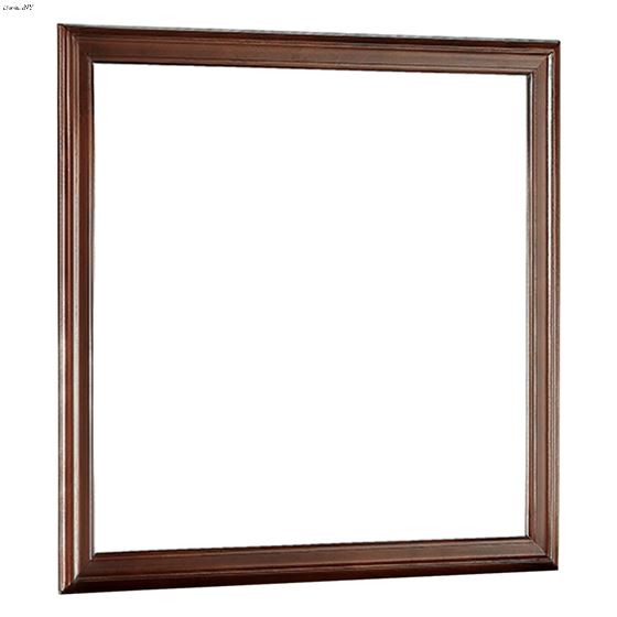 Mayville Cherry Square Mirror 2147-6 by Homelegance