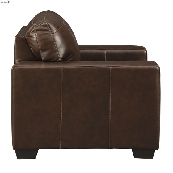 Morelos Chocolate Leather Chair 3450220-3