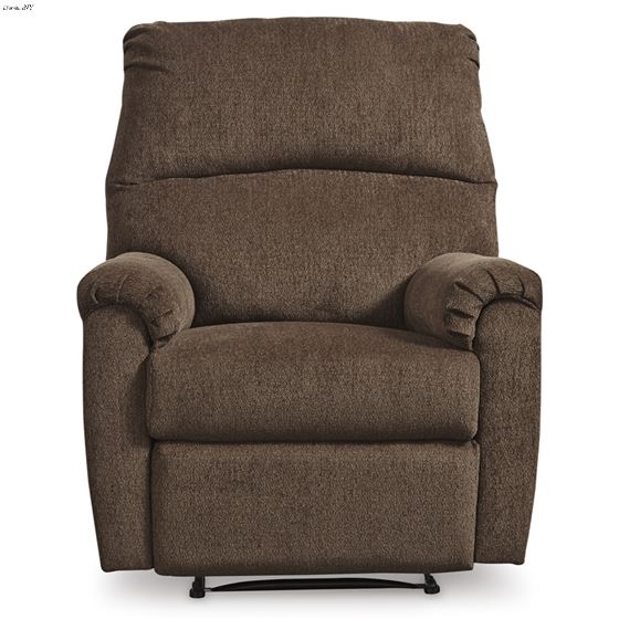 Nerviano Chocolate Fabric Recliner 10802-3