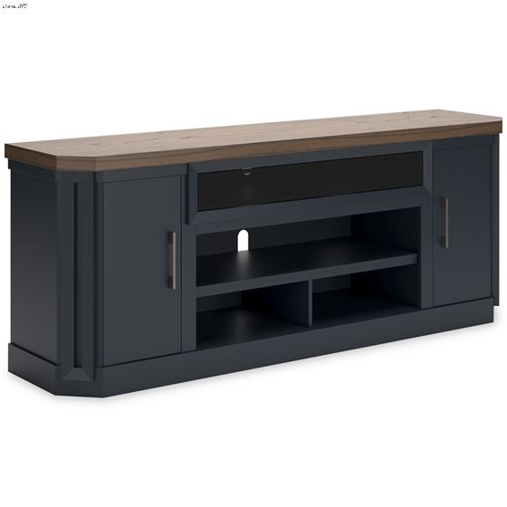 Landocken Blue 84 inch TV Stand W402-68 By Ashley Signature Design