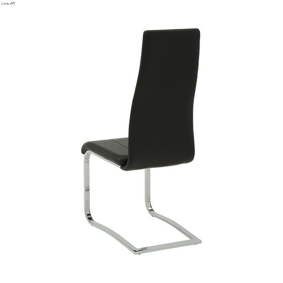 Montclair Modern Side Chair Black 100515BLK 2