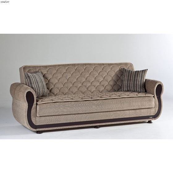 Argos Sofa Bed In Zilkade Light Brown By Istikbal