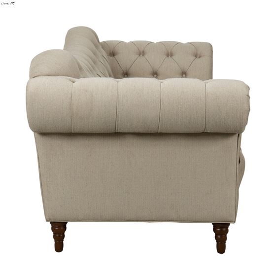 St. Claire Beige Fabric Sofa 8469-3 By Homelegance 3